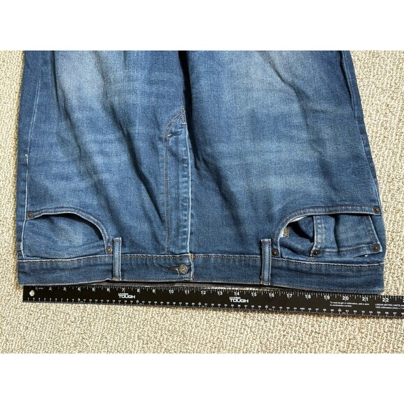 Levis Mens 541 Classic Straight Jeans Blue Stretch Medium Wash Denim 42 x 30 - Picture 6 of 8